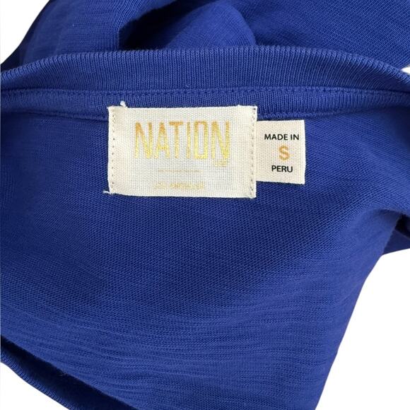 NWOT National LTD Mallory Flutter Sleeve Cobalt Blue Dress – Sz S - Picture 7 of 7